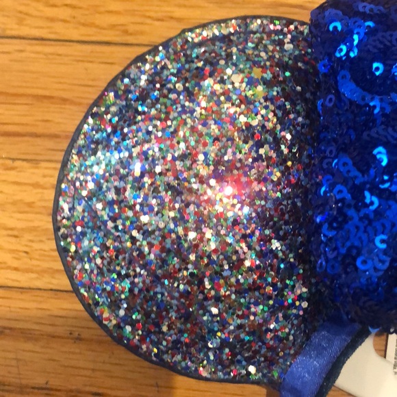 DISNEY Blue Glitter Ears - Picture 3 of 7